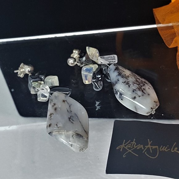 Sterling Quartz Necklace and Earrings Katya Joyas - Picture 13 of 15